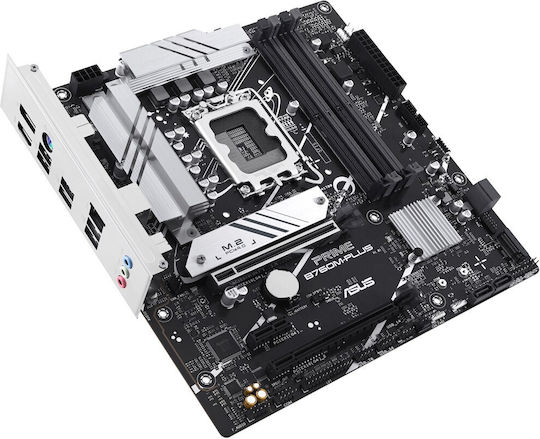 Asus PRIME B760M-PLUS Дънна платка Micro ATX с Intel 1700 Сокет
