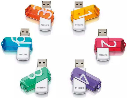 Philips Vivid Edition 16GB USB 2.0 Stick White