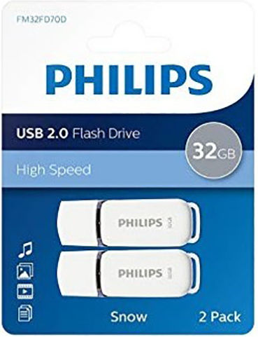 Philips Snow 32GB USB 2.0 Stick Gray