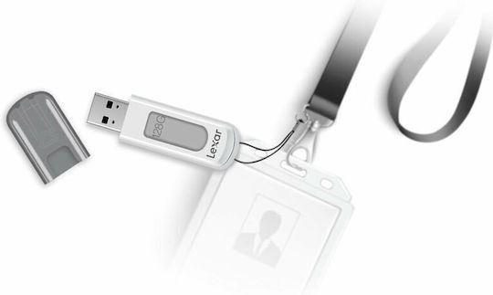Lexar JumpDrive V100 64GB USB 3.0 Stick Γκρι