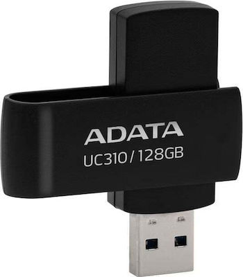 Adata UC310 128GB USB 3.2 Stick Schwarz