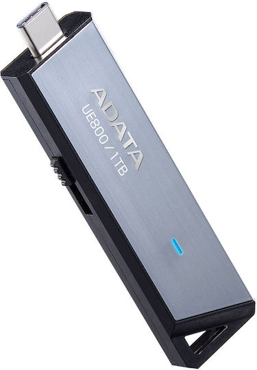 Adata Elite Ue800 1.0TB USB 3.2 Stick με σύνδεση USB-C Γκρι