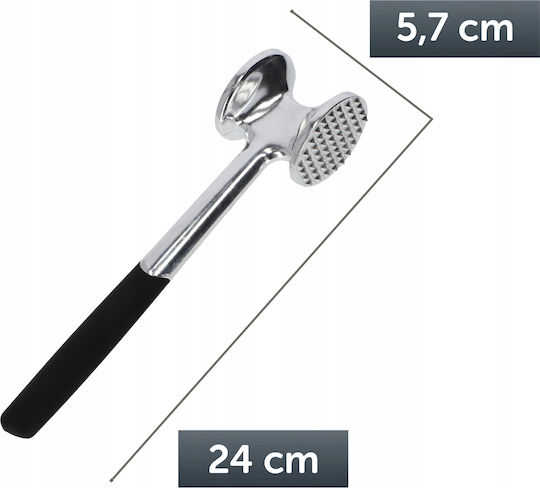 Kadax Meat Tenderizer Double-sided Metal Mallet Sturdy Cutlet Crusher