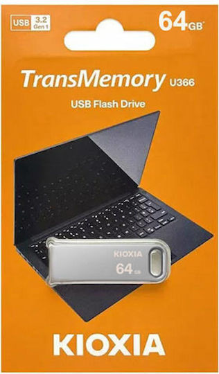 Kioxia U366 64GB USB 3.2 Stick Λευκό