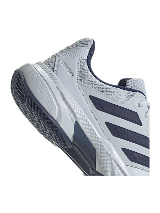 adidas Courtjam Control 3 Ανδρικά Παπούτσια Τένις για Χωμάτινα Γήπεδα Μπλε