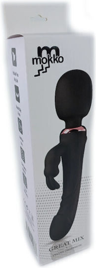 Mokko Toys Δονητής Rabbit Μαύρος