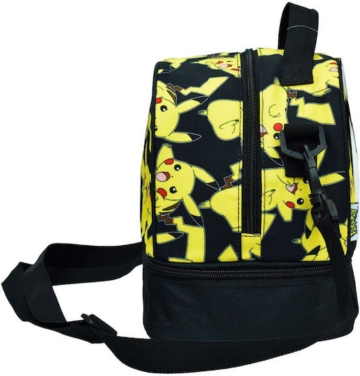 Gim Pokemon Pikachu School Insulated Shoulder Lunch Bag 5lt Multicolour 20 x 15 x 21cm