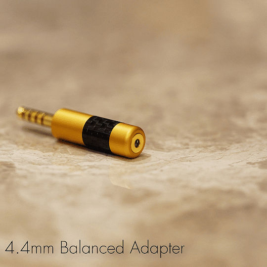 iBasso Конвертор 2.5mm Женски в 4.4mm Мъжки Златист 1 Брой CA02