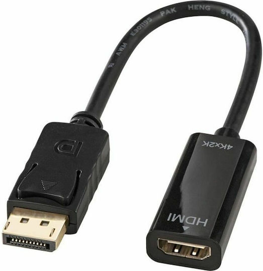 Lindy Konverter DisplayPort männlich zu HDMI weiblich 1Stück 41718