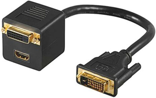 Valueline CABLE-562 Μετατροπέας DVI-I male σε VGA female 1τμχ