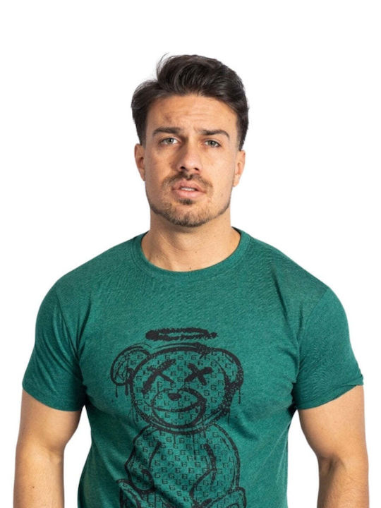 Senior Men's Short Sleeve T-shirt Green