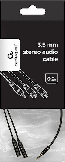 Cablexpert Μετατροπέας 3.5mm male σε 3.5mm female 1τμχ CCA-417M
