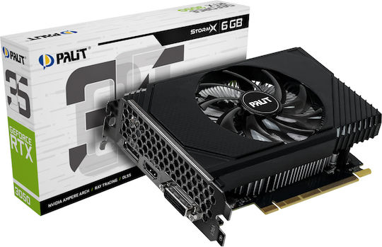Palit GeForce RTX 3050 6GB GDDR6 StormX Graphics Card