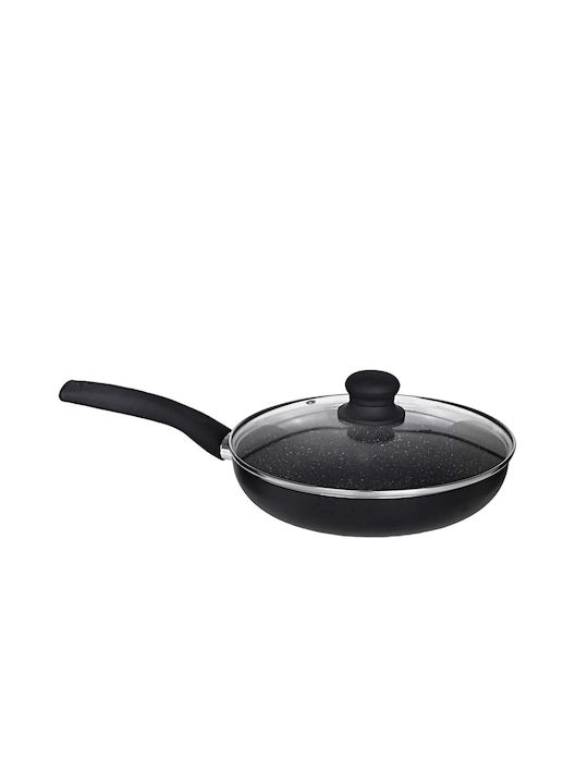 KING Hoff Pan with Cap made of Aluminum with Non-Stick Coating 24cm