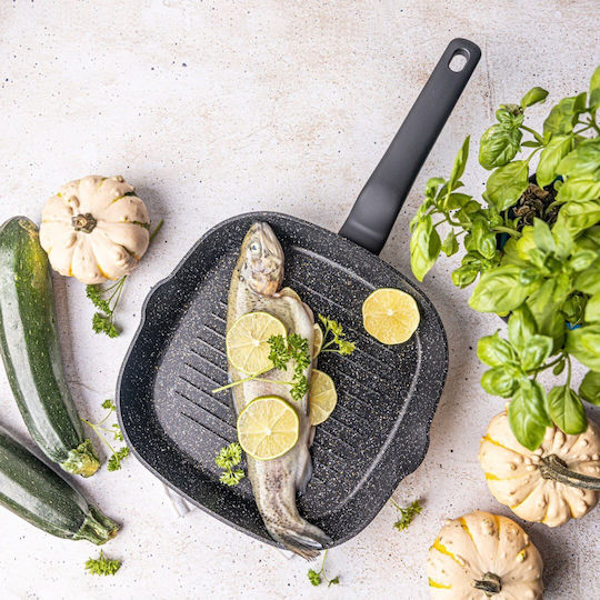 Klausberg Grill made of Aluminum with Non-Stick Coating 24cm