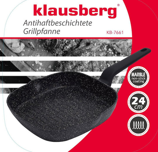 Klausberg Grill made of Aluminum with Non-Stick Coating 24cm