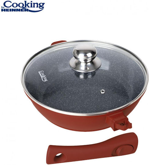Heinner Calabria Pan Made of Cast Aluminum with Lid with Ceramic Coating 26cm
