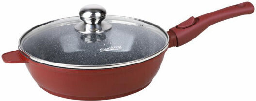 Heinner Calabria Pan Made of Cast Aluminum with Lid with Ceramic Coating 26cm