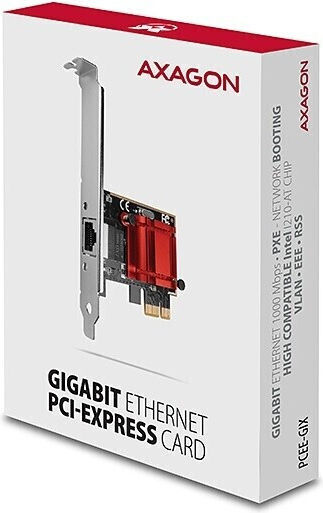 Axagon Placă PCIe cu 1 Port Ethernet