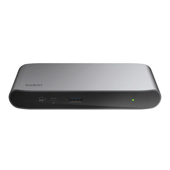Belkin Connect Thunderbolt 4 Docking Station με PD Ασημί