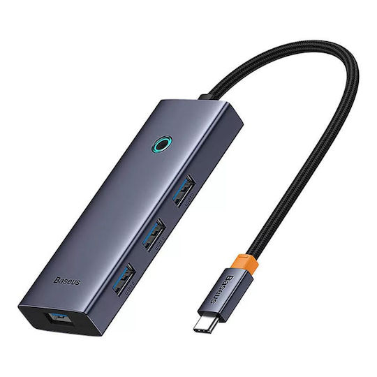 Baseus UltraJoy USB-C Docking Station mit HDMI 4K PD Gray