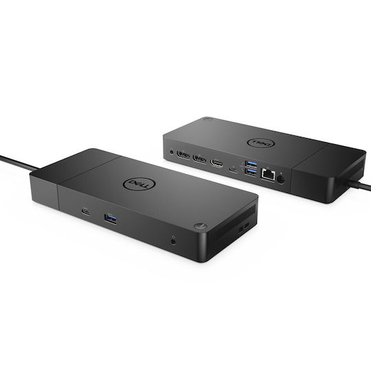Dell Dock WD15 USB-C / USB-A Docking Station με 4K PD Ethernet Μαύρο