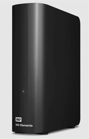Western Digital Elements Desktop USB 3.0 External 3.5" HDD 20TB Black
