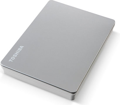Toshiba Canvio Flex USB 3.2 External 2.5" HDD 1TB Silver