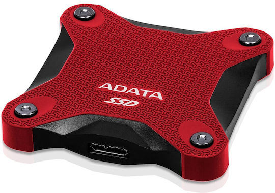 Adata SD620 USB 3.2 Εξωτερικός SSD 512GB 2.5" Κόκκινο