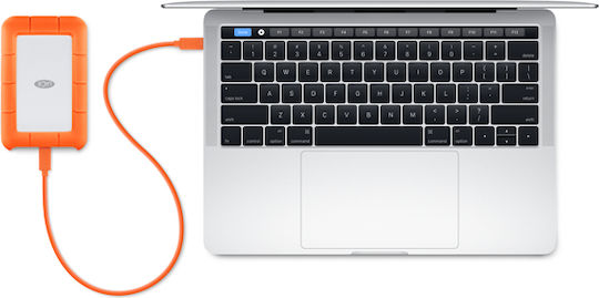 Lacie Rugged Mini USB 3.2 Εξωτερικός SSD 1.0TB 2.5" Μαύρο