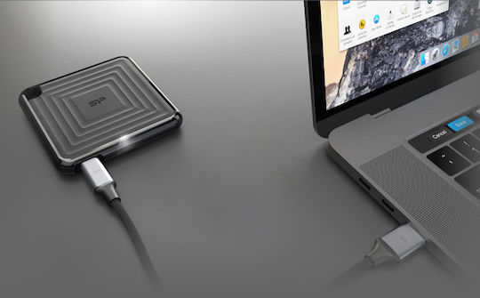 Silicon Power PC60 USB 3.1 / USB-C External 2.5" SSD 2TB Black