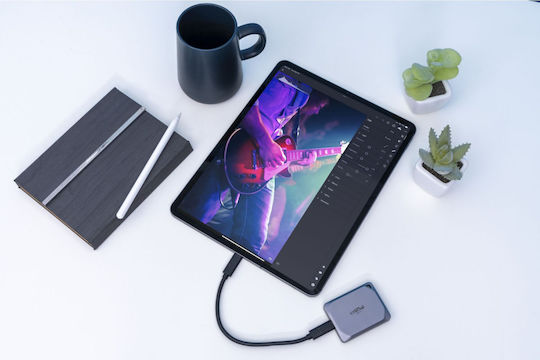 Crucial X9 Pro USB-C External SSD 2TB 2.5" Gray