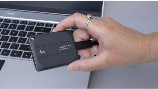 Crucial X9 Pro USB-C External SSD 2TB 2.5" Gray