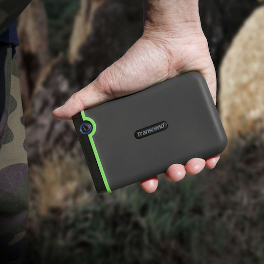 Transcend StoreJet 25M3C USB 3.1 / USB-C Extern HDD 4TB 2.5" Negru