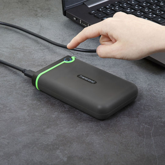 Transcend StoreJet 25M3C USB 3.1 / USB-C Extern HDD 4TB 2.5" Negru