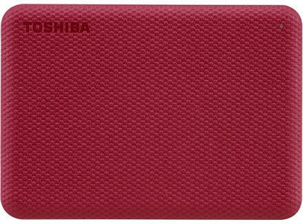 Toshiba Canvio Advance USB 3.2 Externe Festplatte 4TB 2.5" Rote