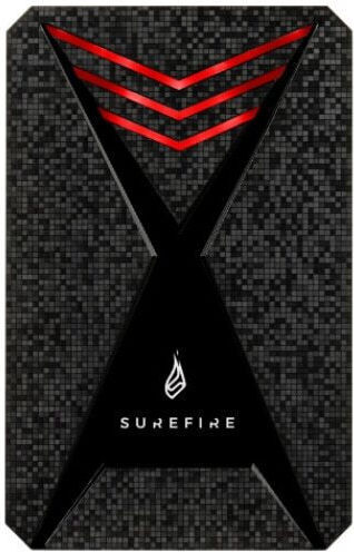 SureFire Surefire Bunker SSD USB 3.2 Externe SSD 1TB 2.5" Schwarz
