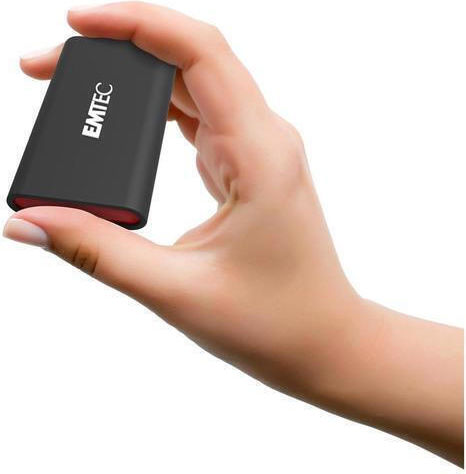 Emtec X210 Elite USB-C Εξωτερικός SSD 512GB 2.5" Μαύρο