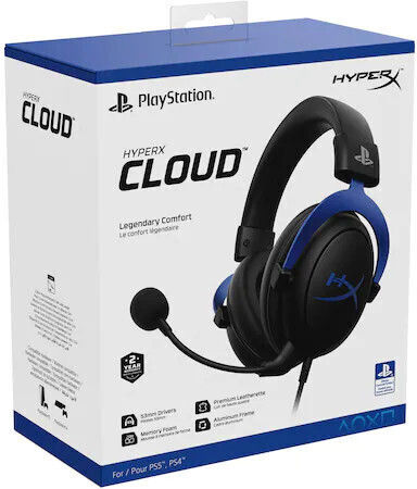 HyperX Cloud Over Ear Gaming Headset με σύνδεση 3.5mm