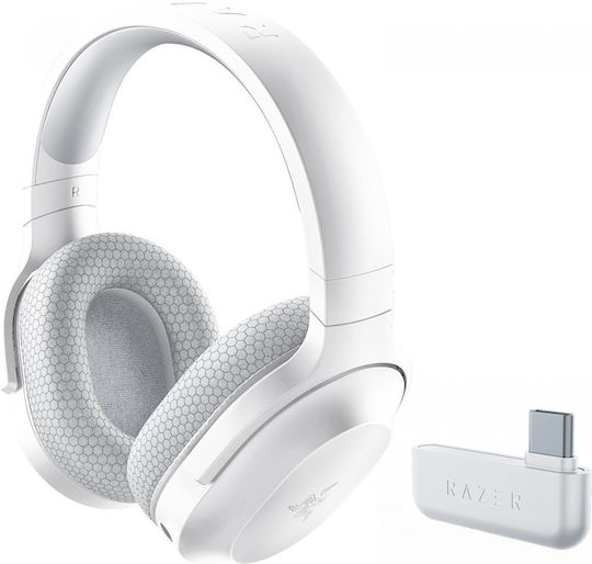 Razer Barracuda X Wireless Over Ear Gaming Headset with 3.5mm / USB / Bluetooth Connectivity White for PC