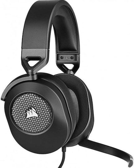 Corsair HS65 Surround Over Ear Gaming Headset with Connection 3.5mm Carbon