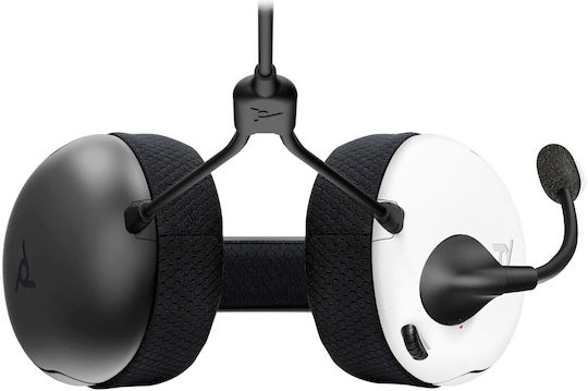 PDP LVL40 Switch On Ear Gaming Headset με σύνδεση 3.5mm White / Black for Nintendo Switch
