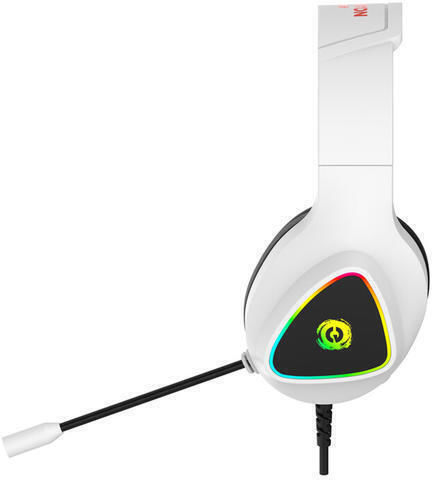 Canyon Shadder GH-6 Over Ear Gaming Headset με σύνδεση 3.5mm / USB Λευκό