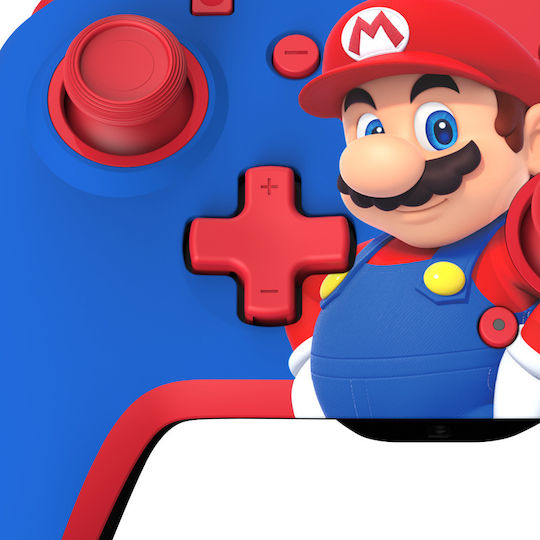 PDP Mario Power Pose Controller & Airlite Headset & Надушници Геймърски слушалки с връзка 3,5 мм Mario Dash за Nintendo Switch