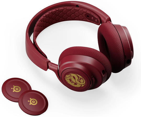 SteelSeries Arctis Nova 7 Wireless Over Ear Gaming Headset with Connection Bluetooth / USB Dragon Edition
