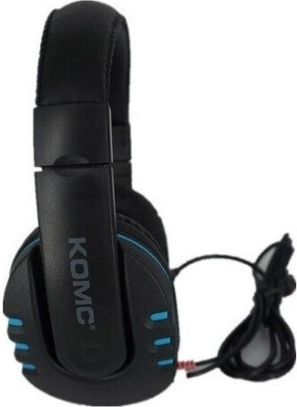 Komc K4 Über Ohr Gaming-Headset mit Verbindung 3,5mm Schwarz