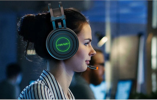 BlitzWolf AirAux AA-GB1 Over Ear Gaming Headset με σύνδεση USB