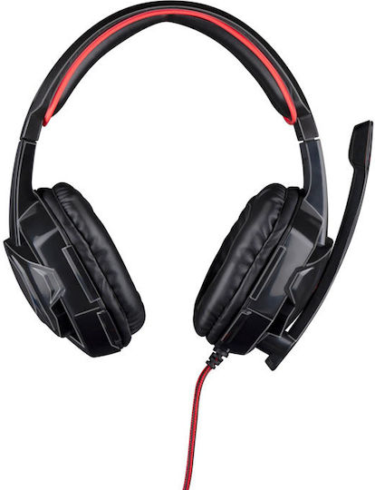No Fear Over Ear Gaming Headset cu conexiune 2x3,5mm / USB Negru