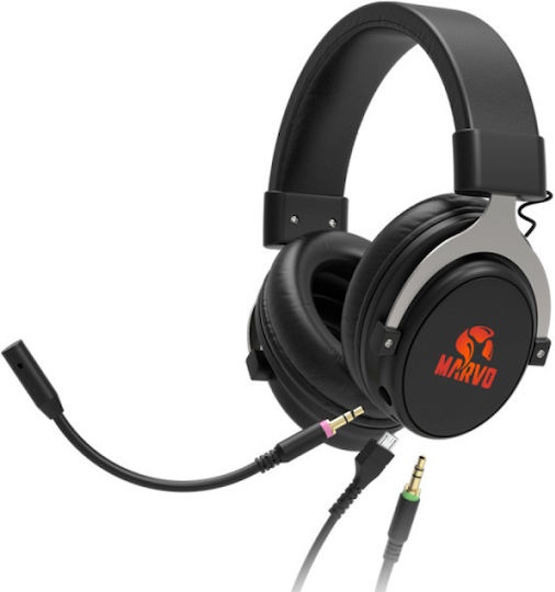 Marvo HG9052 Over Ear Gaming Headset with Connection 3.5mm / USB