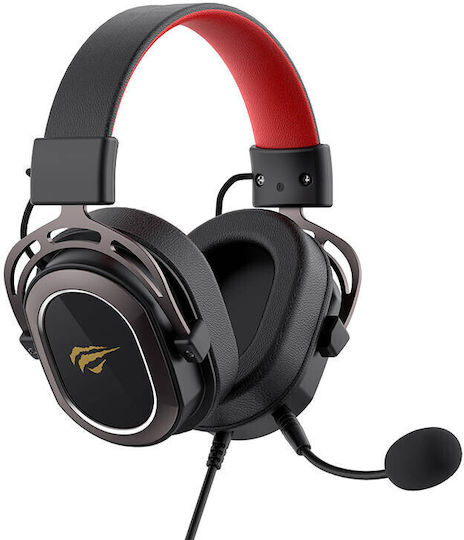 Havit H2008D Über Ohr Gaming-Headset mit Verbindung 3,5mm Schwarz